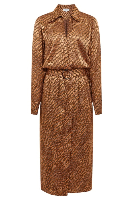 EMILY-DEVOURE DRESS BRONZE 3