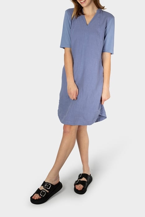 DRESS WOVEN MEDIUM BLUE ICE 1