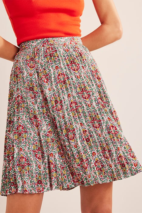 MINI PLEATED SKIRT MULTI, VINE TERRACE 1