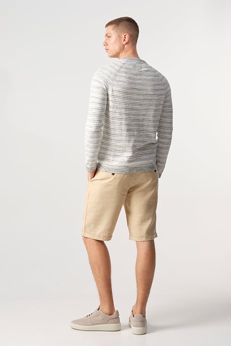 CYRIEL TRUI RONDE HALS BURNED GREEN STREEP 2