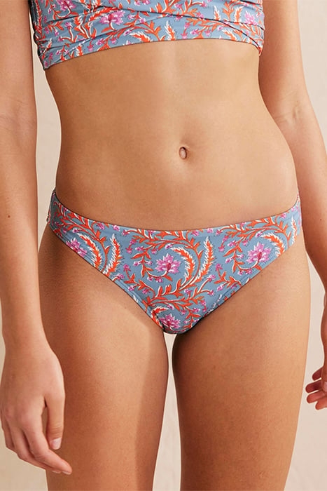 CLASSIC BIKINI BOTTOMS DELPH BLUE, OPULENT VINE 1