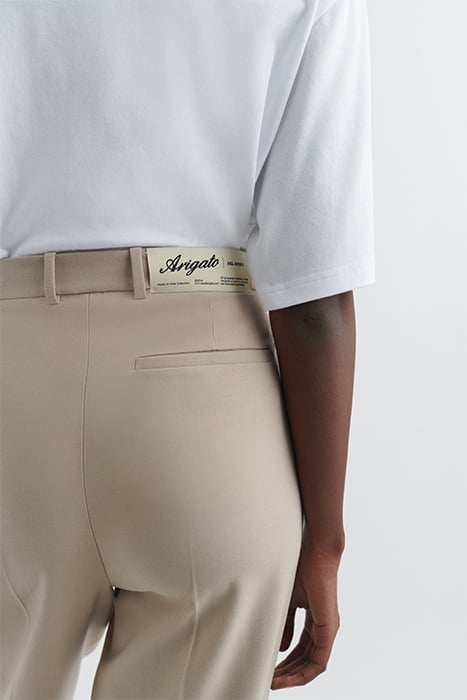 JACKIE PLEAT TROUSER BEIGE 6