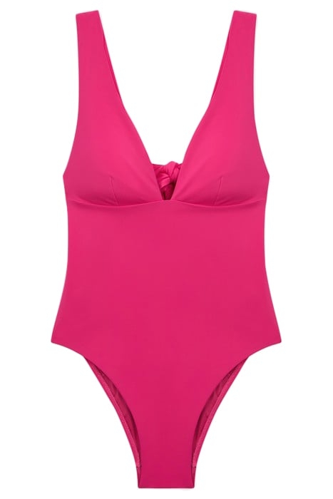 LUNA-PLUNGE ONE-PIECE PINK 4