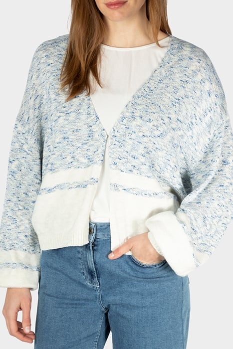 CARDIGAN LONG SLEEVES BELLWETHER BLUE 1