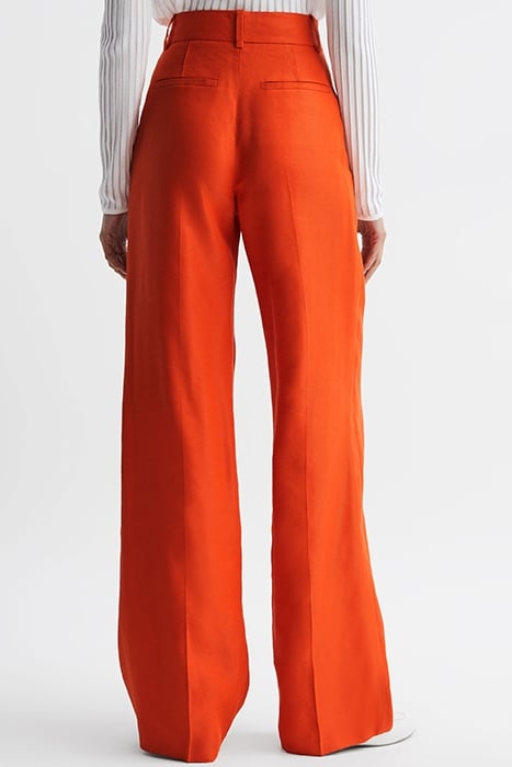 HOLLIE-WIDELEG WIDE-LEG & FLARED PANTS ORANGE 2