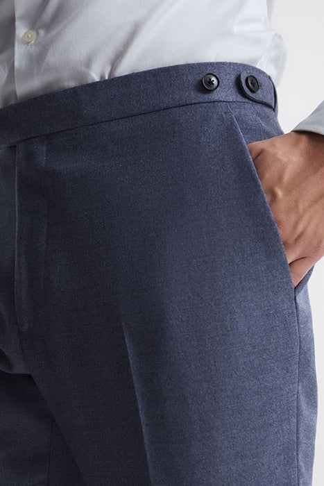MARQUEE-MOLESKIN SUIT PANTS BLUE 5