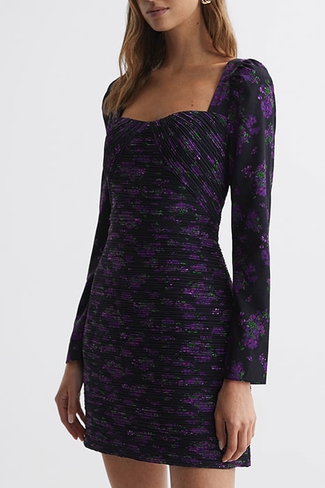 GIULIA-AMUR DRESS BERRY 1