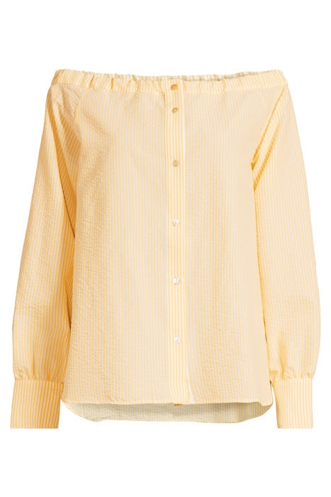 TIDAL SHIRT YELLOW-WHITE STRIPE 3