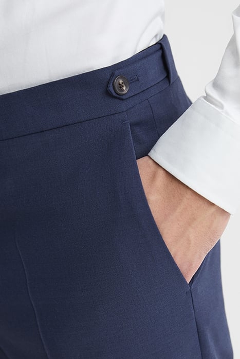 WISH-PLAIN SUIT PANTS BLUE 6