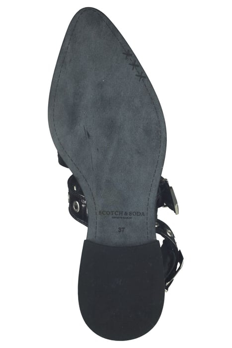 PHIONA LEATHER MULE BLK CROCO OPTICS 5