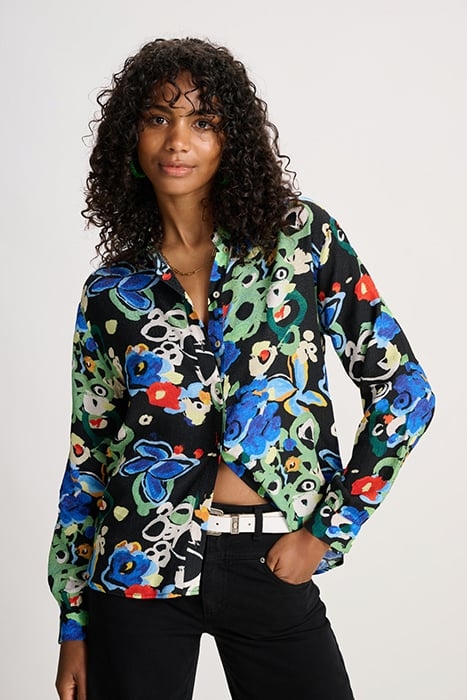 BLOUSE - MILLY FLOWER GLORY MULTI 4