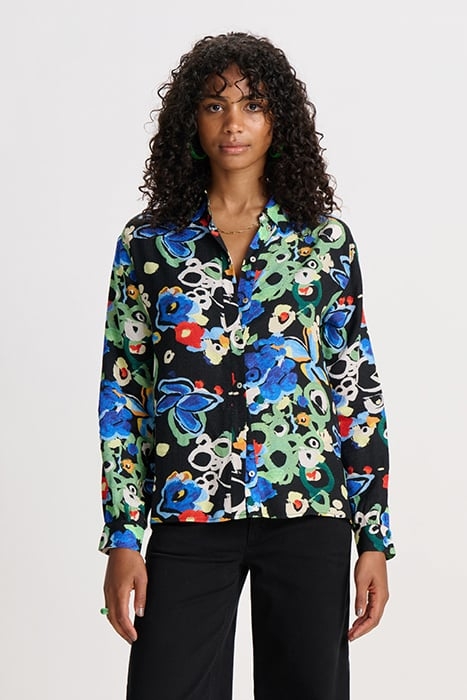 BLOUSE - MILLY FLOWER GLORY MULTI 1