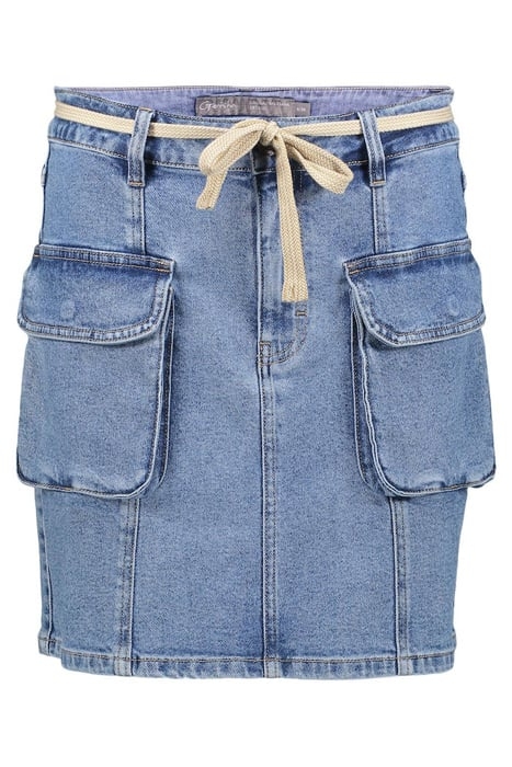 JEANS SKIRT STONEWASH DENIM 4