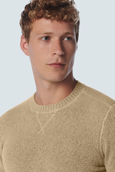 PULLOVER CREWNECK SOFT STRETCH STONE 6