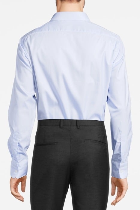 LIGHT BLUE TWILL SLIM FIT SHIRT LIGHT BLUE 2