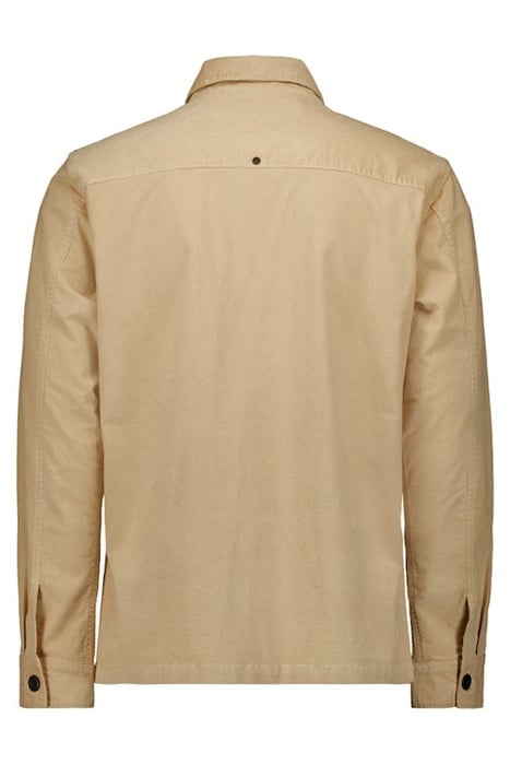 OVERSHIRT BUTTON CLOSURE STRUCTURE CORDUROY STRETCH STONE 5
