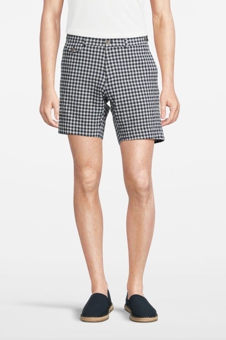 TROUSERS-CHECK WHITE 1