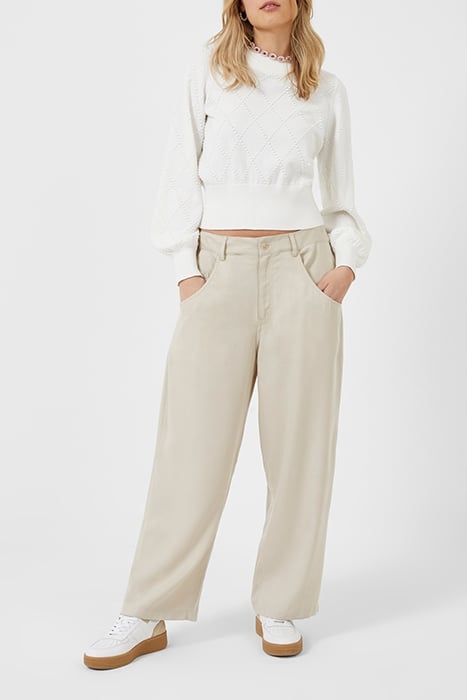CELIA KUGER TENCEL TROUSER WILD WHEAT 1