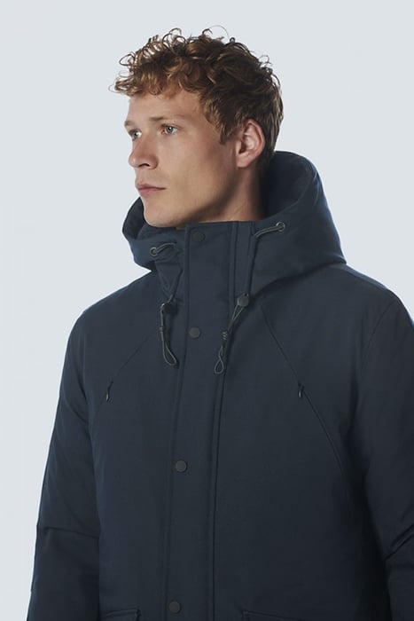 JACKET LONG FIT HOODED DARK NIGHT 6