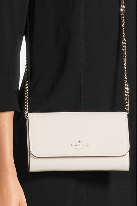 DARCY CHAIN WALLET CROSSBODY PARCHMENT 6