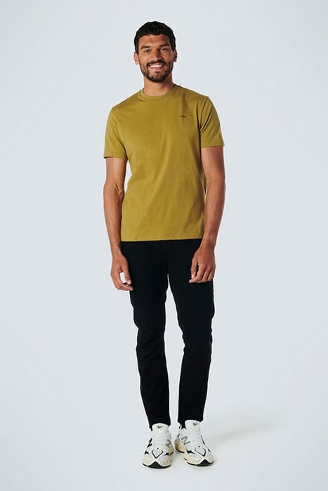 T-SHIRT CREWNECK SOLID BASIC OLIVE 3