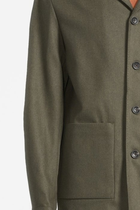DARK GREEN SHIRT-JACKET DARK GREEN 4