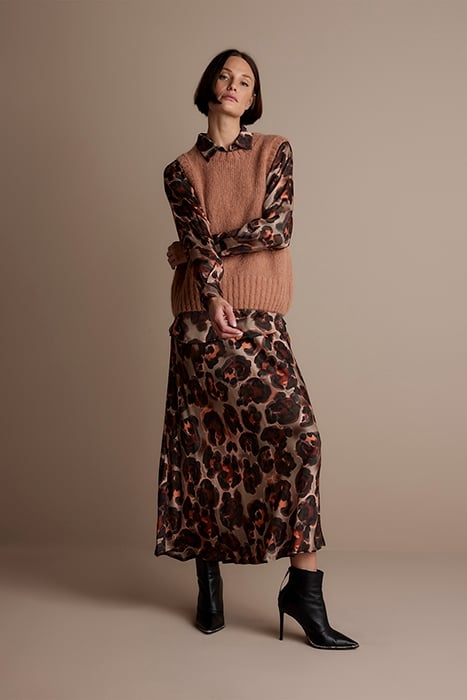 SPENCER MOHAIR BLEND KNIT BROWN 3