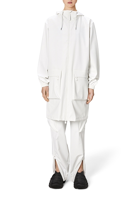 UNISEX CARGO LONG JACKET POWDER 3