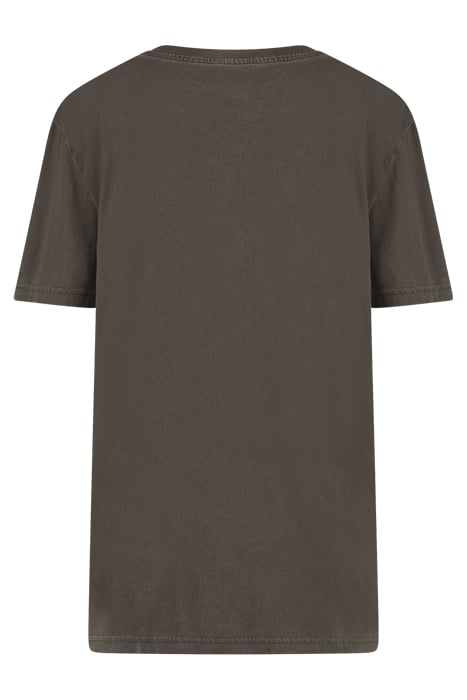 TEE ATTITUDE VINTAGE BLACK WITH WHITE 4