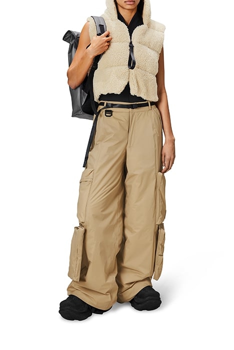 UNISEX VARDO SKI PANTS WIDE SAND 7