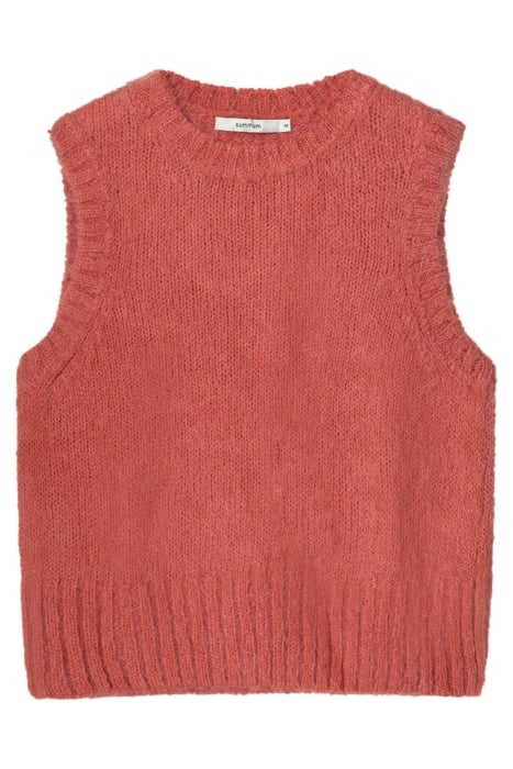 SPENCER MOHAIR BLEND KNIT ROUGE 3