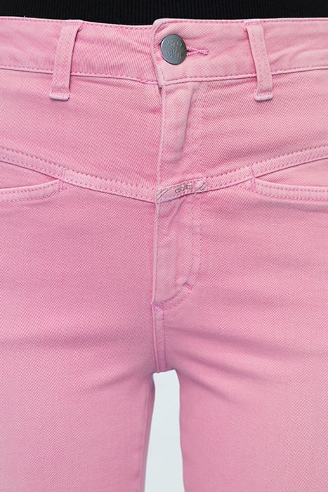 PEDAL PUSHER JEANS PINK LILIES 4