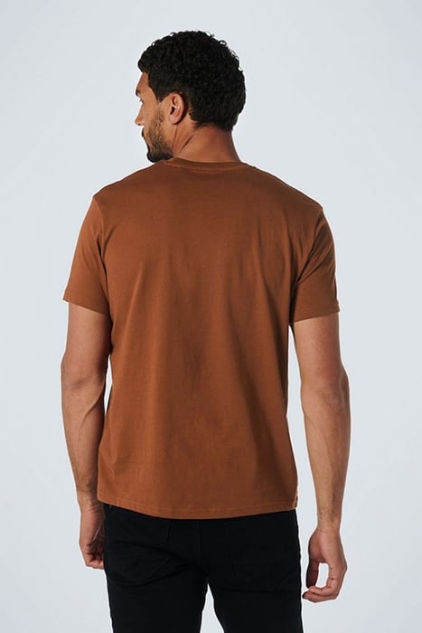 T-SHIRT CREWNECK SOLID BASIC CARAMEL 2