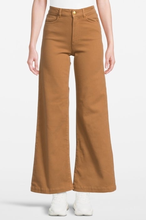 CAMEL FLARED JEANS 1