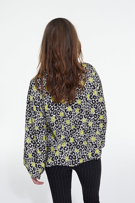 TOP LAVALIERE WILD BLOSSOM WHITE ECRU / YELLOW 2