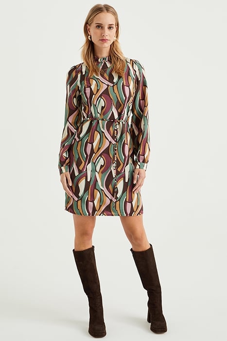 DRESS SHORT MULTICOLOURED 1