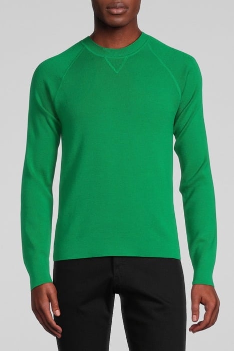 GREEN KNIT DRY FAST SWEATER GREEN 1