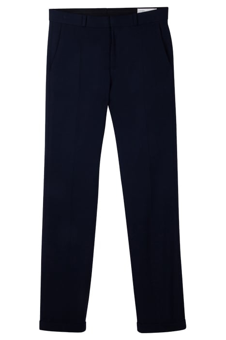 NAVY DOBBY TRAVEL SUIT SUIT TROUSERS NAVY 1