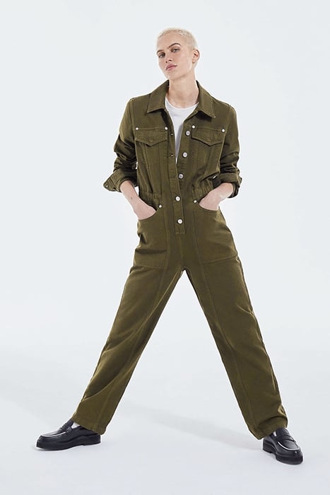 JEANS JUMPSUIT KAKI 1