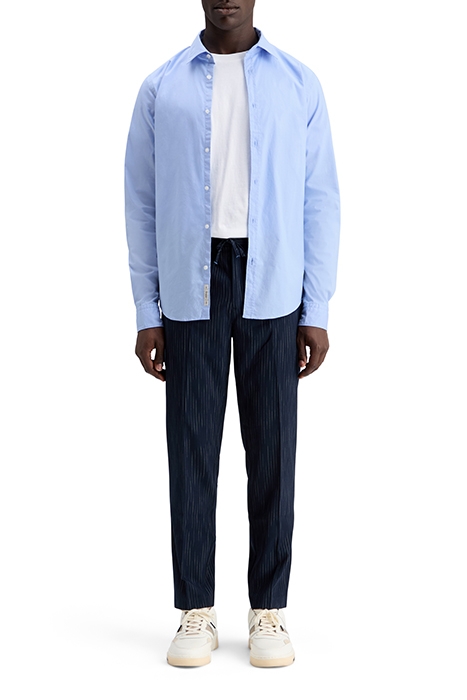 ESSENTIAL POPLIN SHIRT OCEAN MIST 3