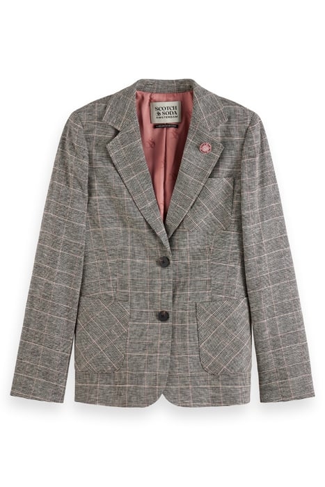 PRINCE OF WALES CHECK SINGLE BREASTED BLAZER PRINCE OF WALES 4