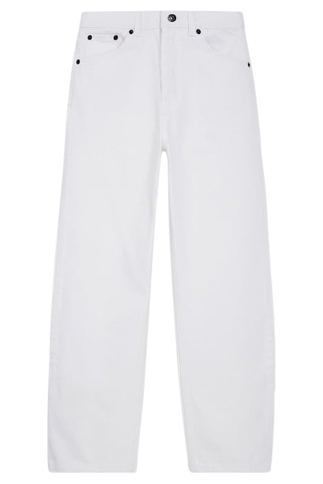 WHITE STRAIGHT JEANS WHITE 3