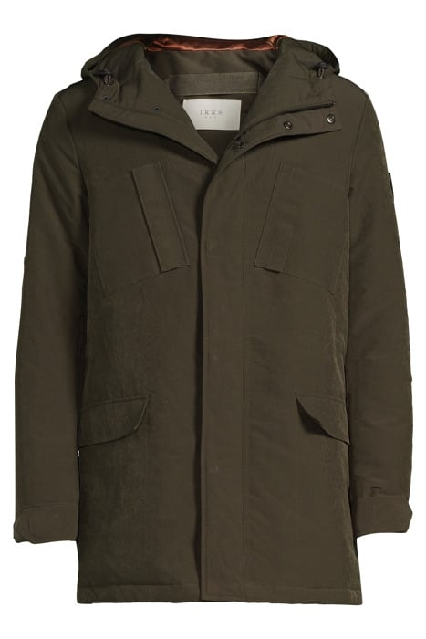 KHAKI QUILTED INSIDE MULTIPOCKET PARKA KHAKI 3