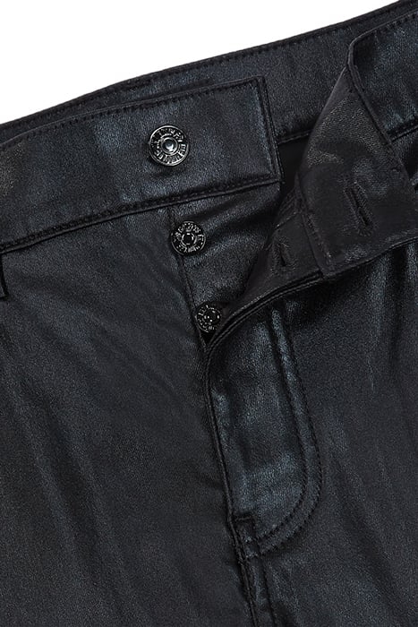 BLACK COATED SLIM JEANS BLACK 6