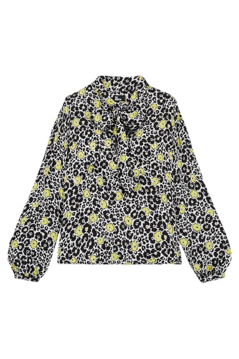 TOP LAVALIERE WILD BLOSSOM WHITE ECRU / YELLOW 5