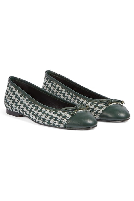 FL KARA BALLERINA FLATS GREEN 2