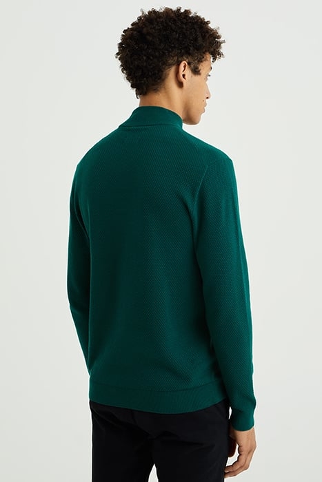 PULLOVER DARK GREEN 2
