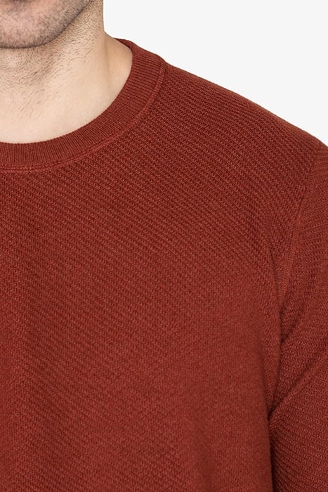 SIKYLER STRUCTURE CREW + RED HENNA MELANGE 5