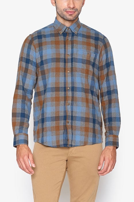 SIMIKE HUNT CHECK NAVY MIDNIGHT 1