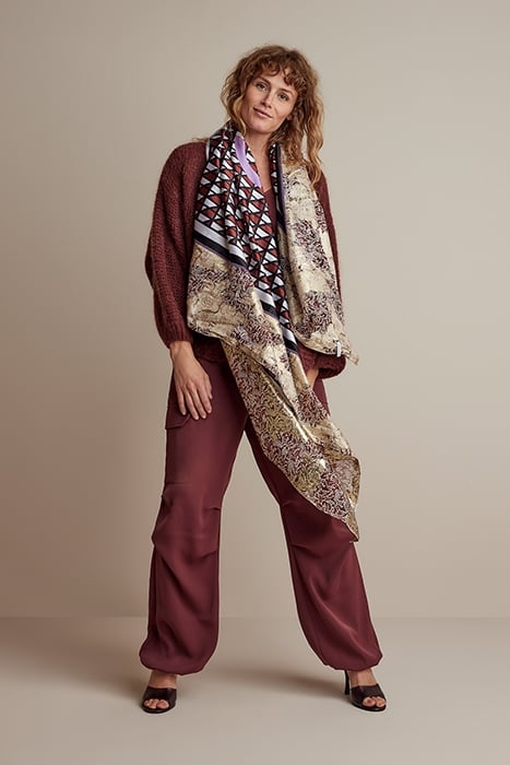 SCARF GRAPHIC PRINT SCARF MULTICOLOUR 2